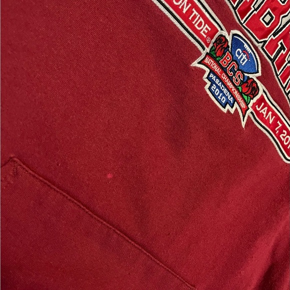 Alabama Crimson Tide collegiate National Championship 2010 adult M sweatshirt - Picture 10 of 10